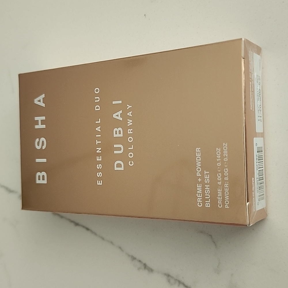 Busha Essential Duo Creme+powder Blush Set Color Dubai Colorway - NIB